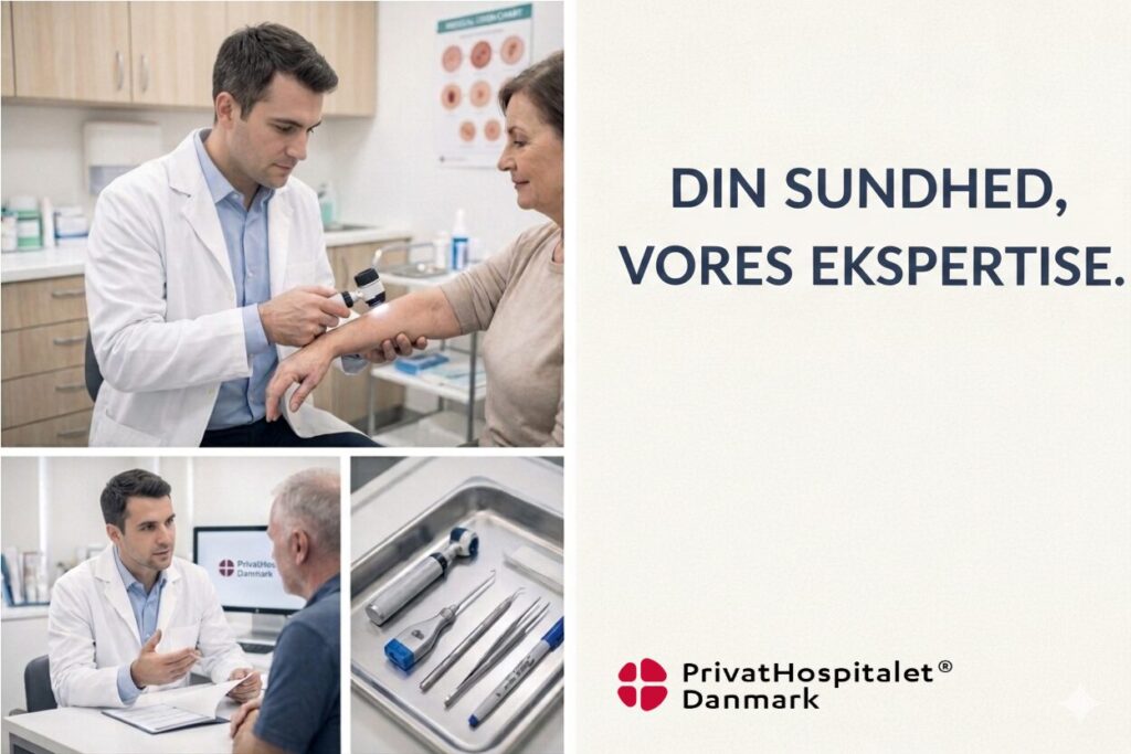 Dermatolog i arbejde
